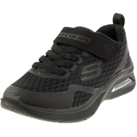 SKECHERS Microspec Max Torvix Sneaker, Black Textile Trim, 31