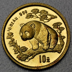 Goldmünze 1/10oz Panda 1997 (China)