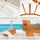 Tectake tectake® Hängematte Locarno für 2 Personen 328x160x171,5cm Teak