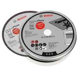 Bosch Trennscheibe gerade für Inox Rapido in Dose 10x125,1mm