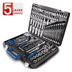 Scheppach Mobile Werkstatt TB217 217-tlg. Steckschlüssel Satz Bits Stecknüsse