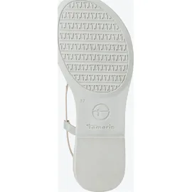 TAMARIS SANDALE für Damen, silber, Größe 38 EU