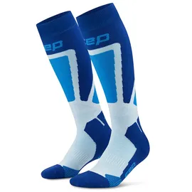 CEP Ski Thermo Socken 3er Pack Blue/Aqua 39-42