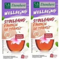 Damhert Tea Time Stimule le transit Sachet(S) Filtre(S) 2x20 pc(s)