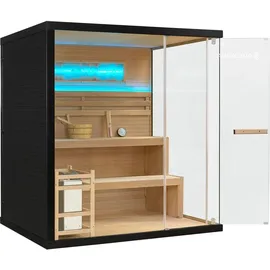 Artsauna Saunakabine Vantaa 175 mit Salzstein - Indoor Sauna für 4 Personen