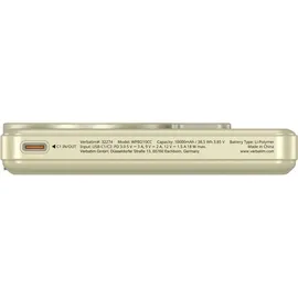 Verbatim 32274, Powerbank Lithium Polymer (LiPo), 10000 mAh, Kabelloses Aufladen, Gold