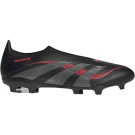 adidas Predator League Laceless MG/FG Herren core black/grey four/lucid red 44