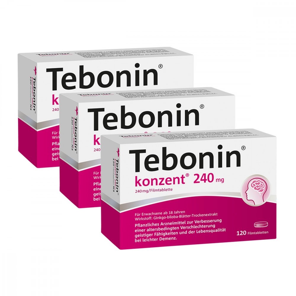 Preisvergleich Produktbild Tebonin konzent 240mg