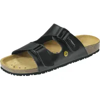 Abeba ESD-Sandale Nature 4080/4085, Größe 38, schwarz