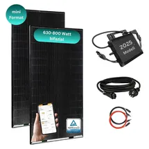 myvoltaics MyBasic bifazial 630 W inkl. WLAN Wechselrichter