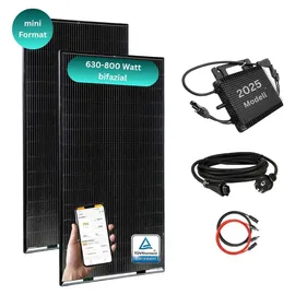 myvoltaics MyBasic bifazial 630 W inkl. WLAN Wechselrichter