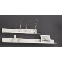 Höltkemeyer Wandregal 80 x 16 x 9 cm Weiß