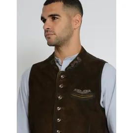 JCC Trachtenweste 31023206 in dunkelbraun | Gr.: 48,