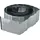 Relaxdays Rasenkante 10m, Beetbegrenzung aus Metall, verzinkt, flexibel, Umrandung f. Beet oder Rasen, 16cm hoch, silber