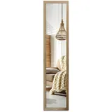 wallfluent Standspiegel 156 x 36 cm Eiche Artisan