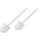 Logilink CQ3021U RJ45 Patchkabel CAT 6a U/UTP 0.50 m Weiß extrem dünn, hochflexibel, Flammwidrig, Halogenfrei