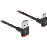 DeLock Easy - USB-Kabel - USB m nach oben/unten abgewinkelt, doppelseitig zu 2