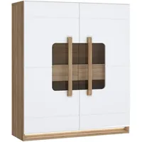 Forte Highboard »Attention«, Highboard, Beleuchtung, Soft Close,Glastüre, Stauraum