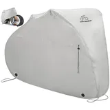 TeamObsidian Fahrradgarage wetterfest - Fahrradabdeckung wasserdicht - 300D Fahrrad Garage Outdoor - 1 bis 3 Fahrräder - Fahrradplane Fahrrad Abdeckung - Fahrradschutzhülle unterwegs