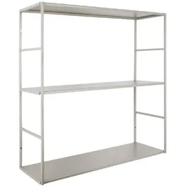 Present Time Wandregal 60 x 16 x 45 cm Grau