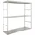 Present Time Wandregal 60 x 16 x 45 cm Grau