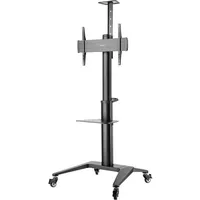 SpeaKa Professional SP-TVC-1400 TV-Rollwagen Höhenverstellbar, Geräteablage 94,0 (75", 70