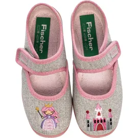 Fischer Schuhe Hausschuh Grau 27