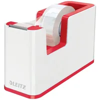 Leitz Klebeband-Abroller Weiß-Rot Rollenbreite (max.): 19 mm Rollenlänge (max.)