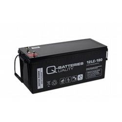 Q-Batteries 12LC-180 AGM Solar und Wohnmobil Batterie 12V 193Ah