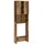 vidaXL Waschmaschinenschrank 64 x 25,5 x 190 cm Braun Holz