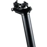 Aaron Post Sattelstütze - 30,9 oder 31,6 mm - 350mm Länge - Schwarz (ohne Aufdruck) - 31,6 mm