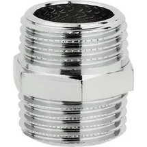 SANITOP-WINGENROTH Doppelnippel verchromt 1/2'