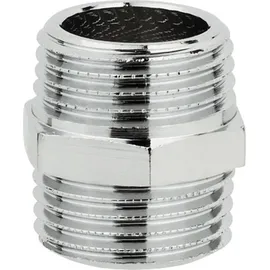 SANITOP-WINGENROTH Doppelnippel verchromt 1/2'