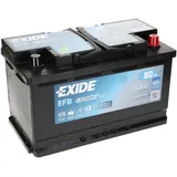 Exide EL800 Start-Stop EFB 12V 80Ah 720A