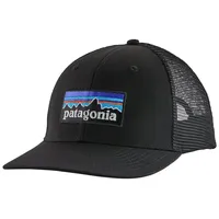 Patagonia P-6 Logo Trucker Hat Cap black