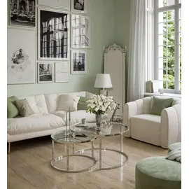 lookway Ciri Silber Glas 70 x 47 cm