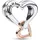 Pandora Unendlichkeits-Herz Bicolor 782642C00