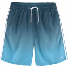 Buffalo Badeshorts Farbverlauf Blau XXL