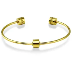 dKeniz Armreifen Edelstahl Armbänder & Armreife   Weiss 