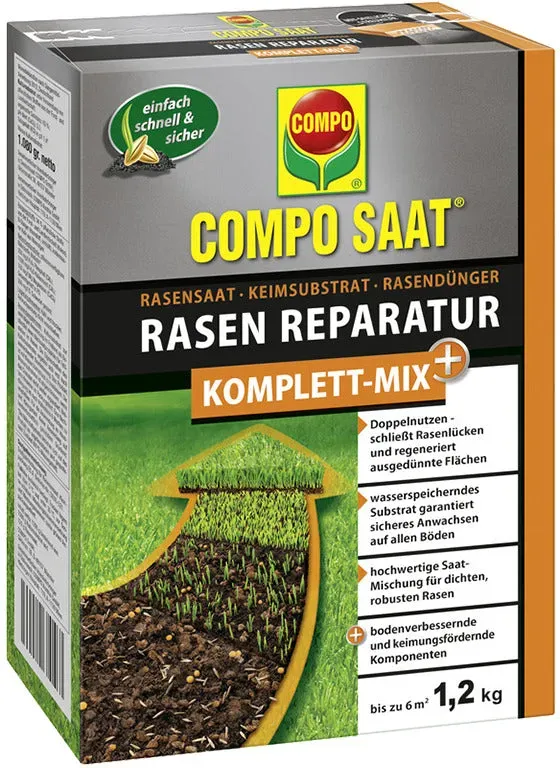 COMPO SAAT® Rasen Reparatur Komplett-Mix+