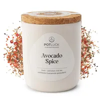 POTLUCK | Avocado Spice | Gewürzmischung im Keramiktopf | 80g | Vegan, glutenfrei und mit natürlichen Inhaltsstoffen (Verpackung kann variieren)