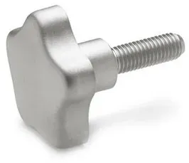 Sterngriffschrauben, Edelstahl 1.4301 (A2) (5334-50-M10-50)