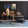 Light & Living Lampenschirm Zylinder Velours Blau Ø 35cm