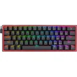 Redragon K617 RGB rote Schalter QWERTY