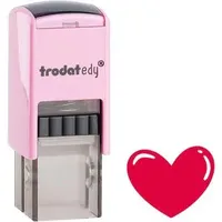 Trodat edy®Fix Motivstempel Herz 2,0 x 2,0 cm