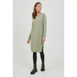 Oxmo Strickkleid Maxi Grau XL