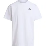 The North Face Evolution Simple Dome Regular Fit T-Shirt mit Logo-Stitching, Weiss, M