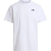 The North Face Evolution Simple Dome Regular Fit T-Shirt mit Logo-Stitching, Weiss, M