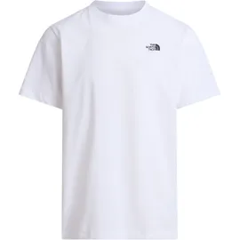 The North Face Evolution Simple Dome Regular Fit T-Shirt mit Logo-Stitching, Weiss, M
