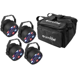 Eurolite Set 4x LED PARty Spot + Soft-Bag